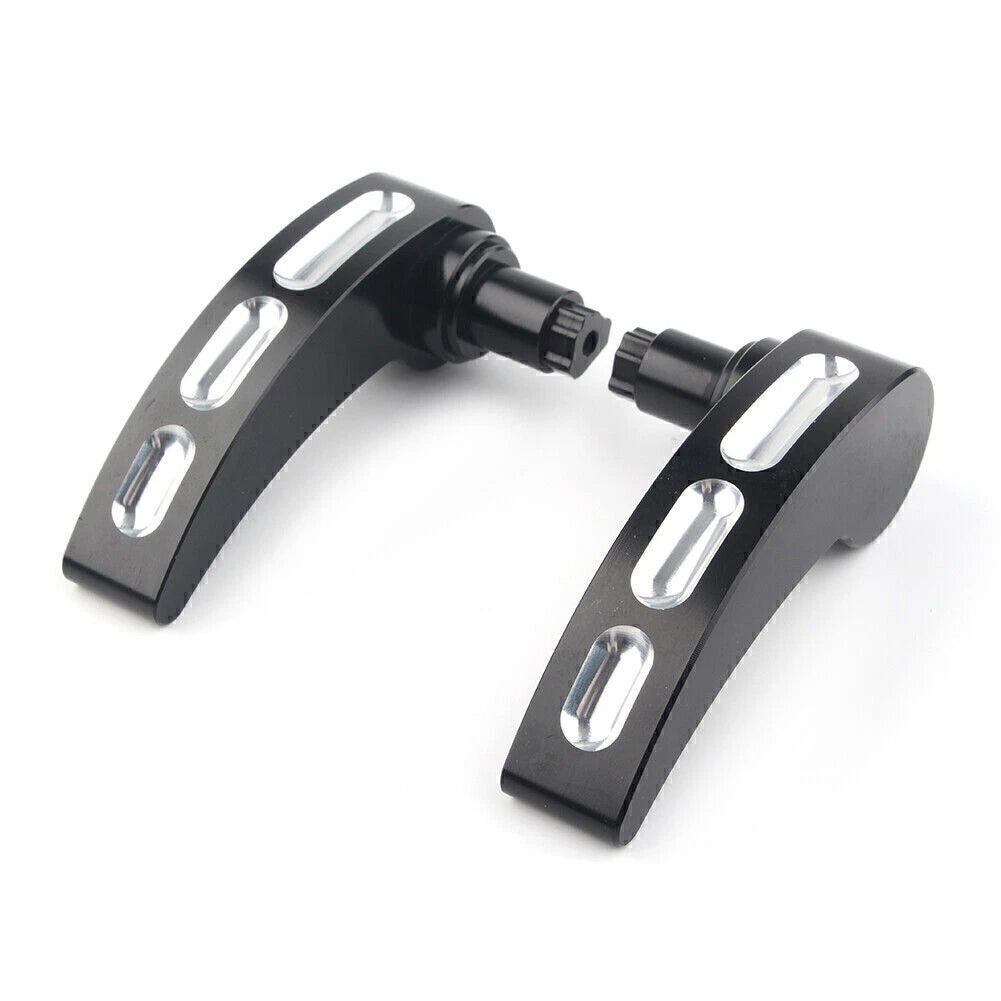 2 x Black Saddlebag Lid Lifter Latch Levers for Harley Road Glide (2014-2017)