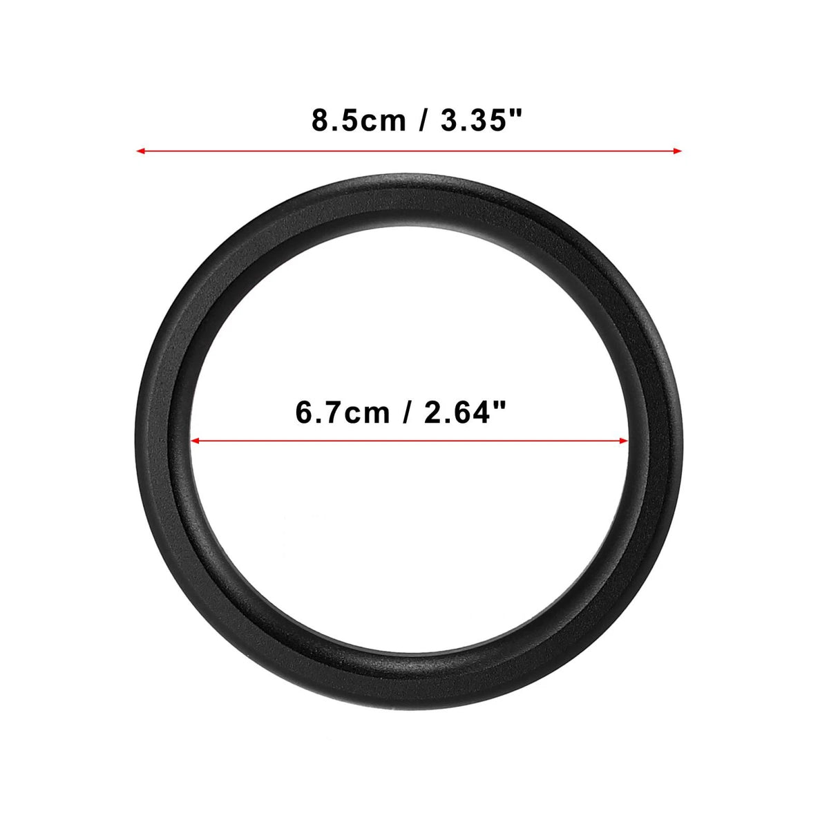 4 x Air Conditioner Vent Ring Trim Covers for Jeep Wrangler JL (2018-2021)