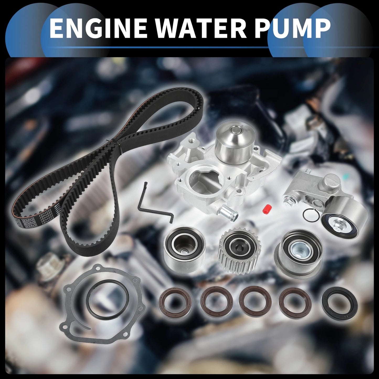 Water Pump with Seals for Subaru Forester (2006-2010)