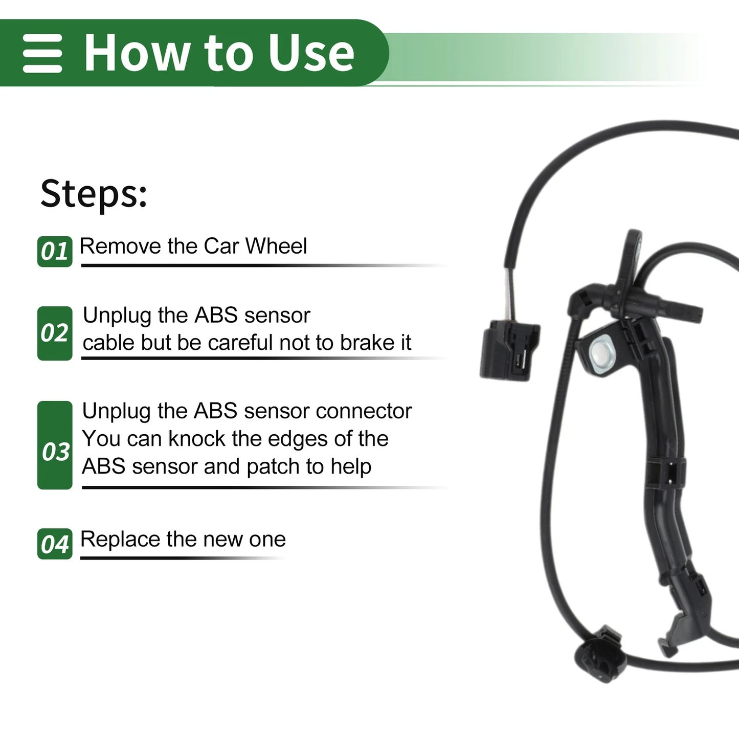 ABS Wheel Speed Sensor for Toyota Corolla (2019)