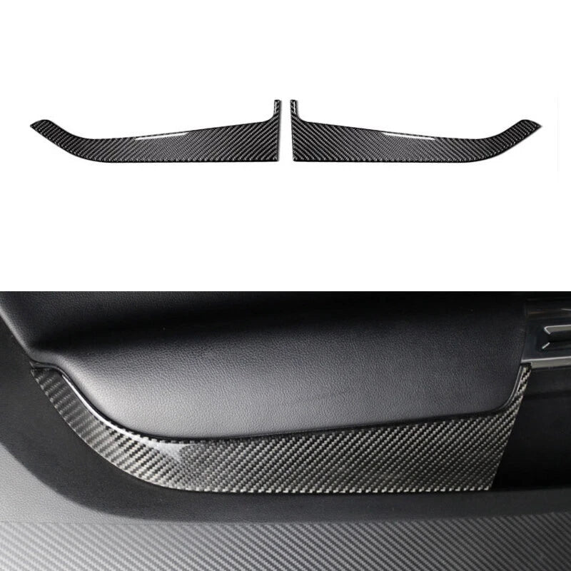 Real Carbon Fiber Interior Accessories Cover Trim fit For Ford Mustang 2015-2018