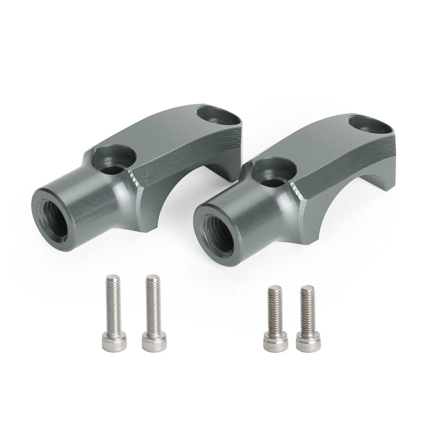 2 x Clamp Block Mounting Brake Master Cylinder for Ducati E