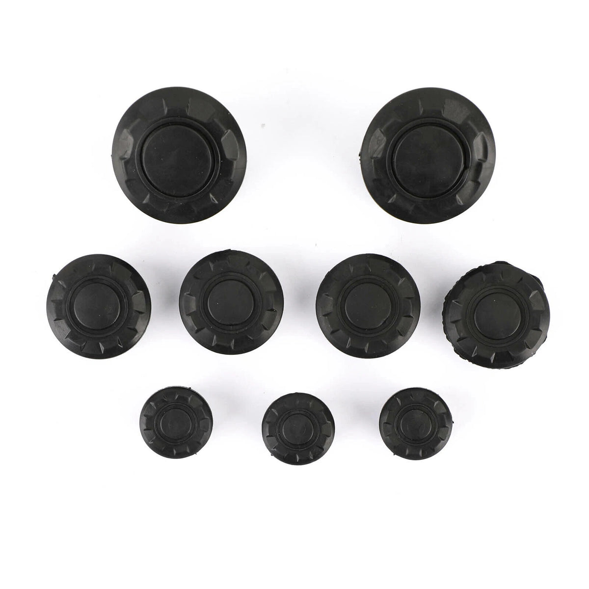9 Frame Cover Caps for BMW R 1200 1250 GS LC ADV (2013-2023)