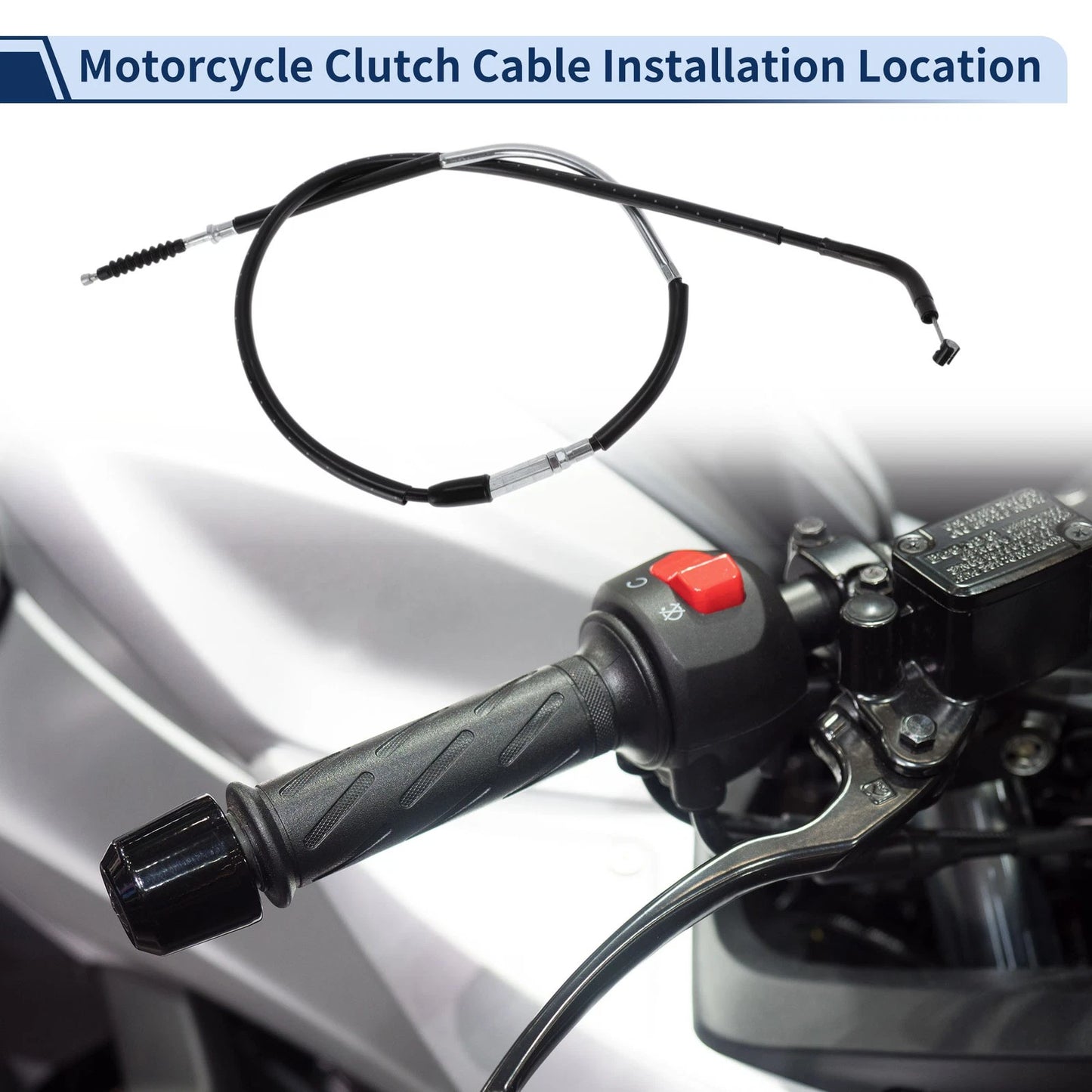 Motorcycle Clutch Cable 1Pc for Yamaha FZ6 Fazer (2004–2008)