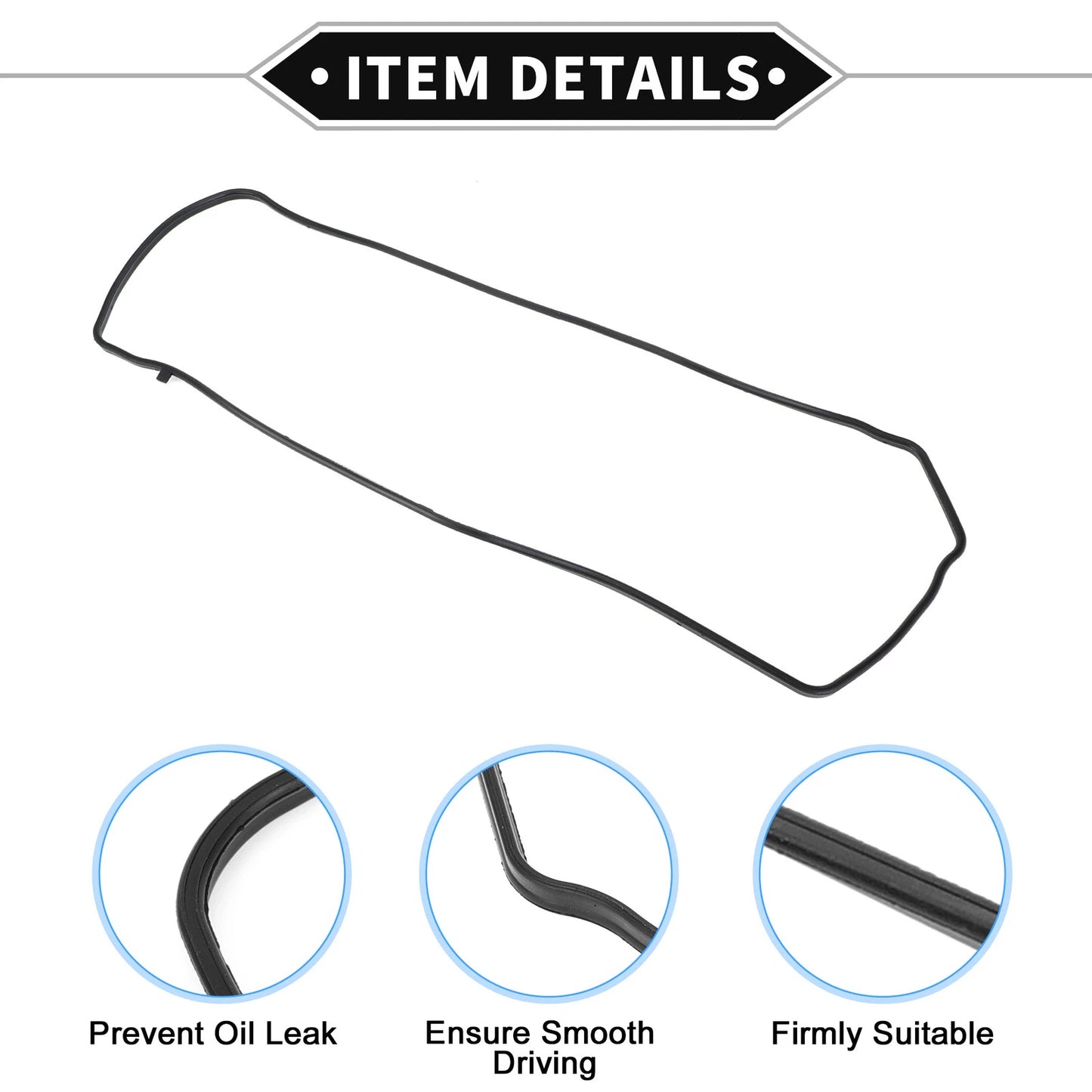Valve Cover Gasket for Toyota Corolla Matrix, Scion IM XD (2003-2018)
