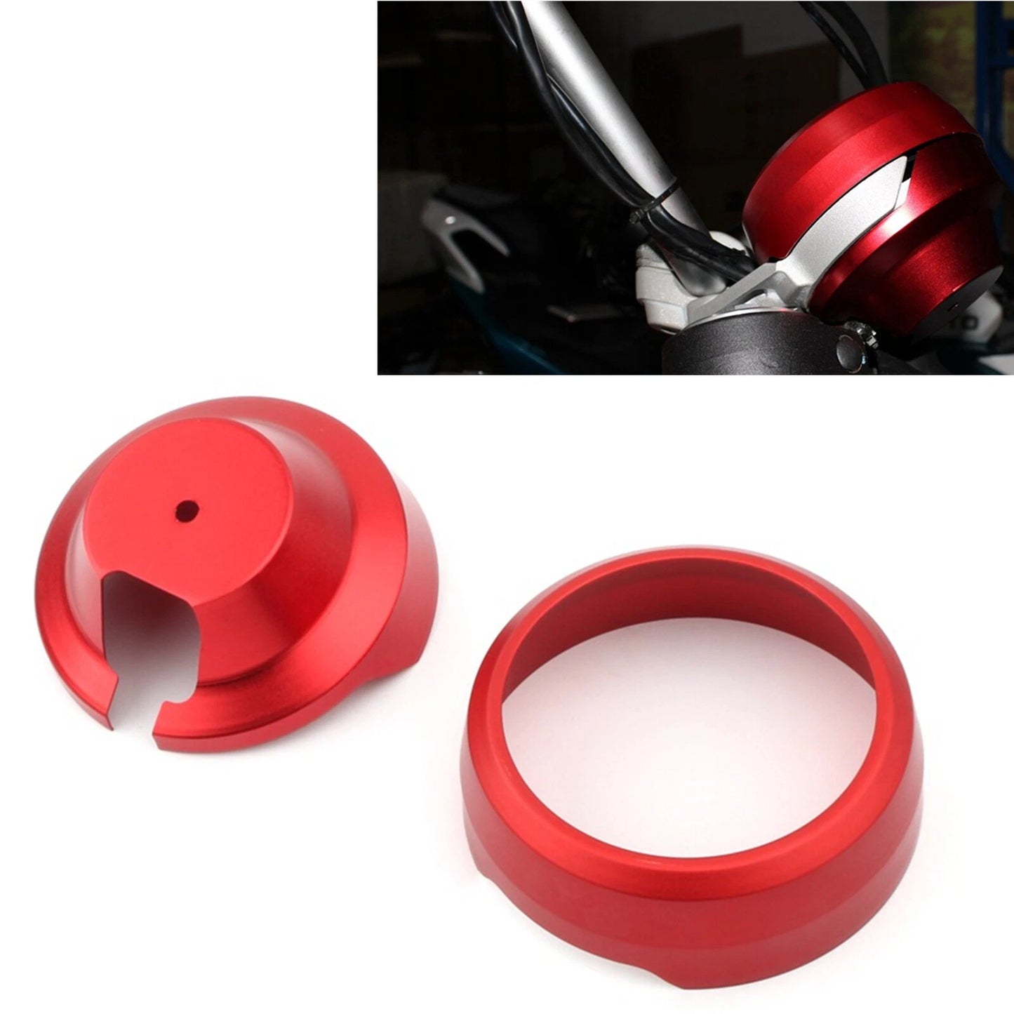 Decoration Cover for Ducati Scrambler 400 800 (2015-2021) - Red