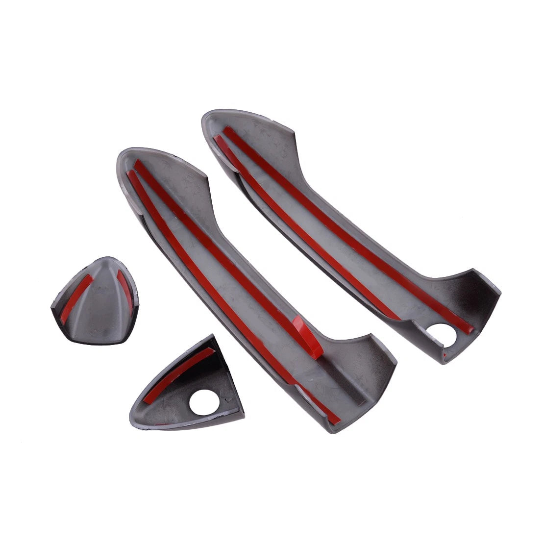 Black Exterior Door Handle Trim Covers for Honda Accord (2013-2017)