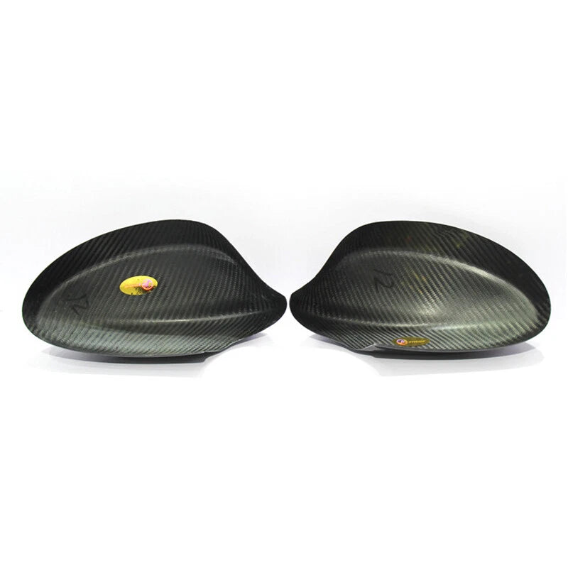 100% Carbon Add-on Side Mirror Cover for BMW 3 Series E90 E91 E92 E92 LCI 10-12
