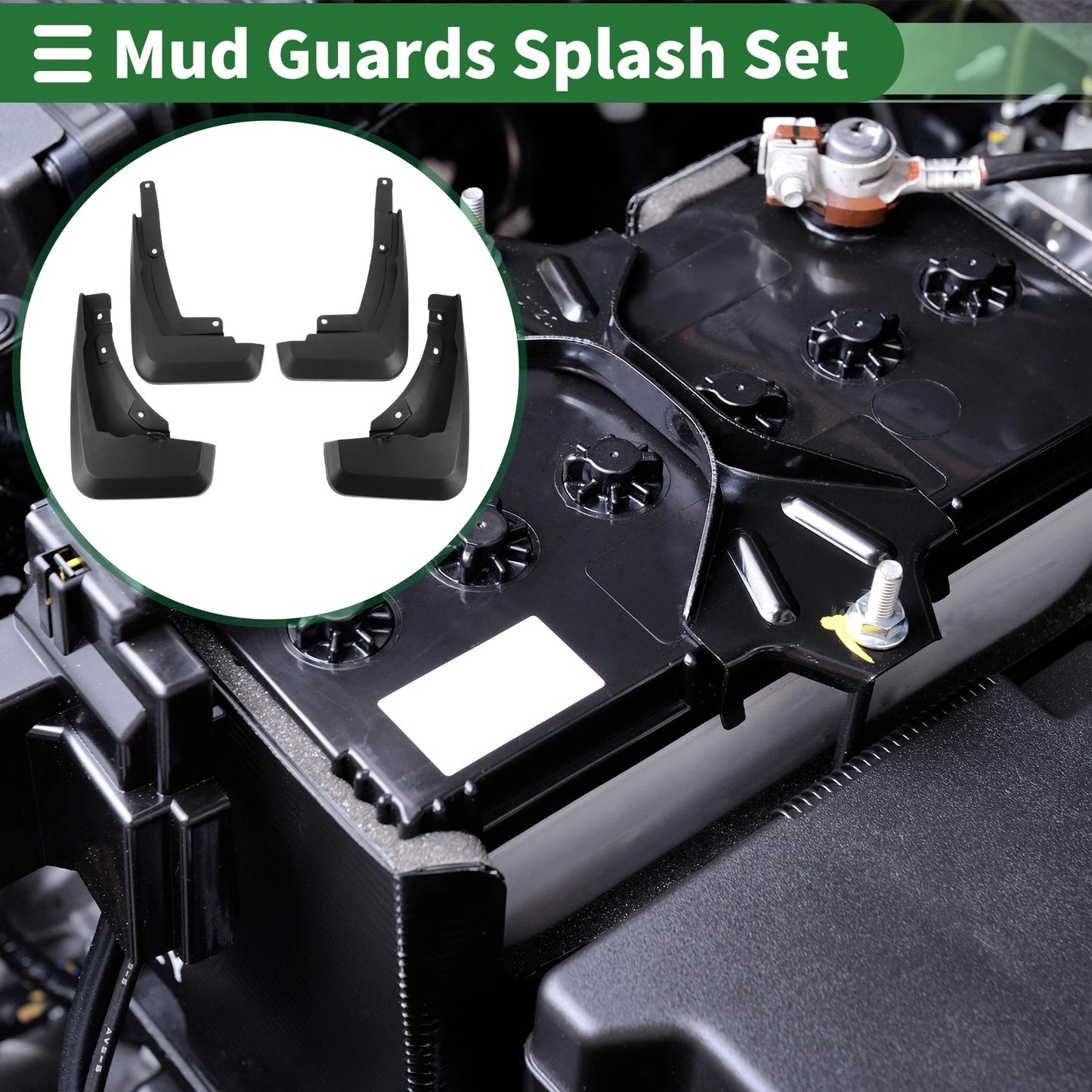 Mud Flaps Splash Guards for Ford Escape (2020)