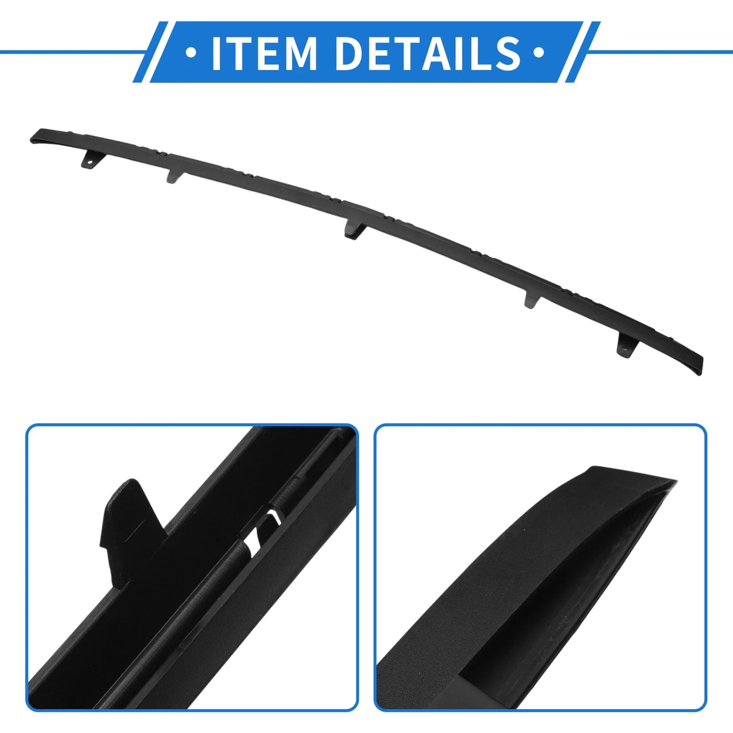 Front Lower Center Bumper Grille Trim for Mercedes-Benz S450 (2018-2023)