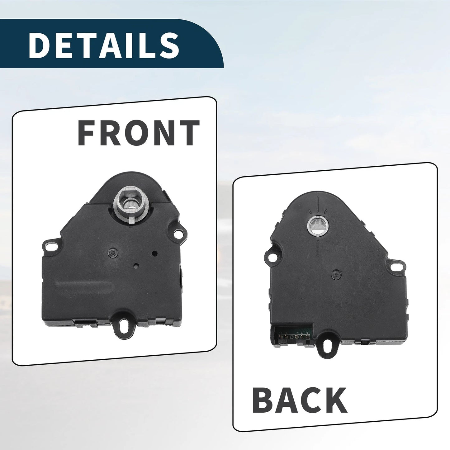 HVAC Heater Blend Door Actuator for Chevrolet Silverado 1500 (2007)