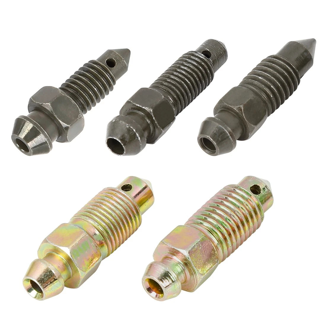 10Pcs M6X1/M7X1/M8X1.25/M10x1/M10x1.25 Bleeder Screw Cap for Motorcycle