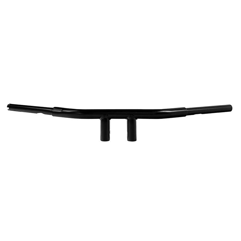 Handlebar 1 1/4" Black 4" Rise T-Bar for Harley Wide Glide Softail Road King