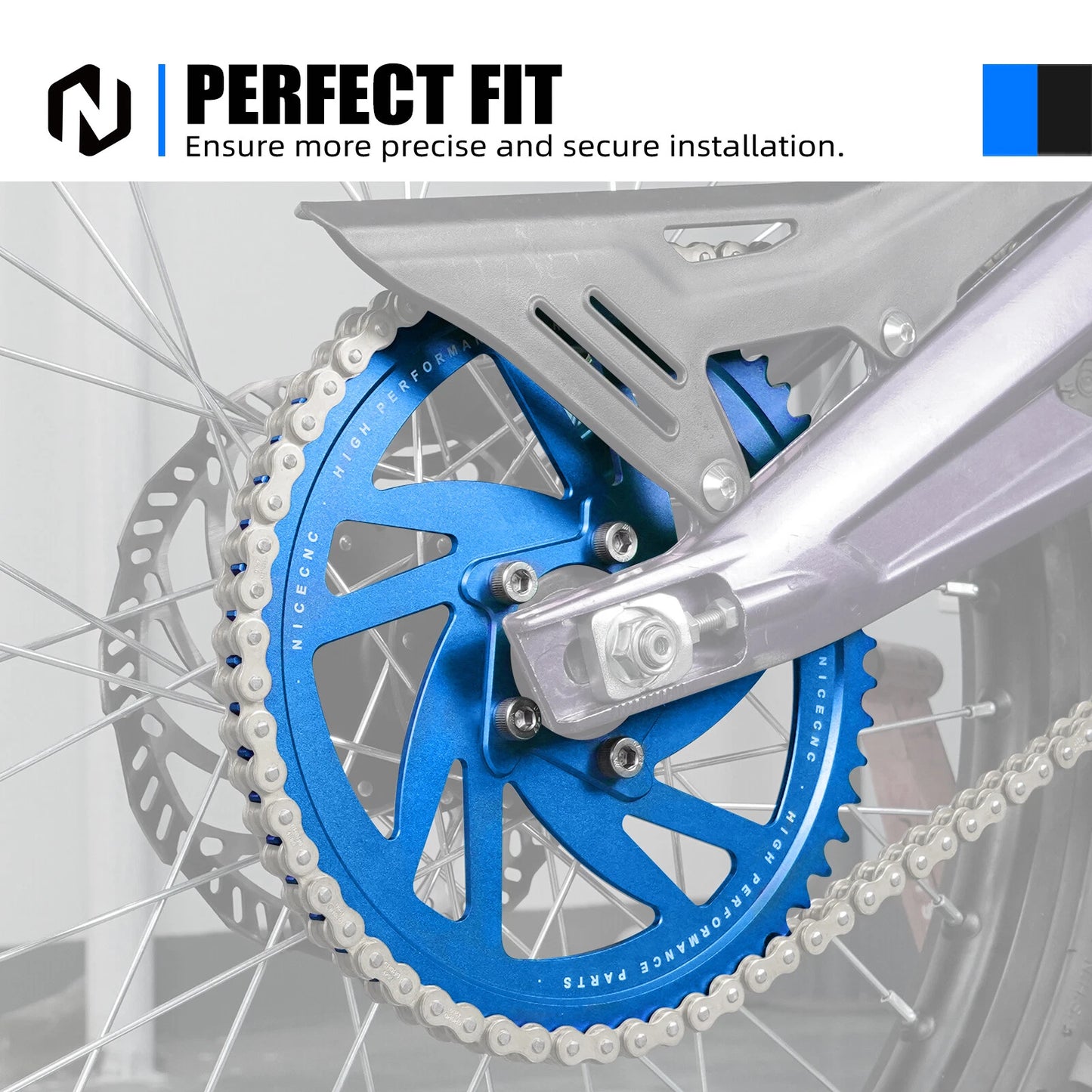 58 Tooth Rear Sprocket for Surron Light Bee X, Segway X160 X260 (2018-2023)