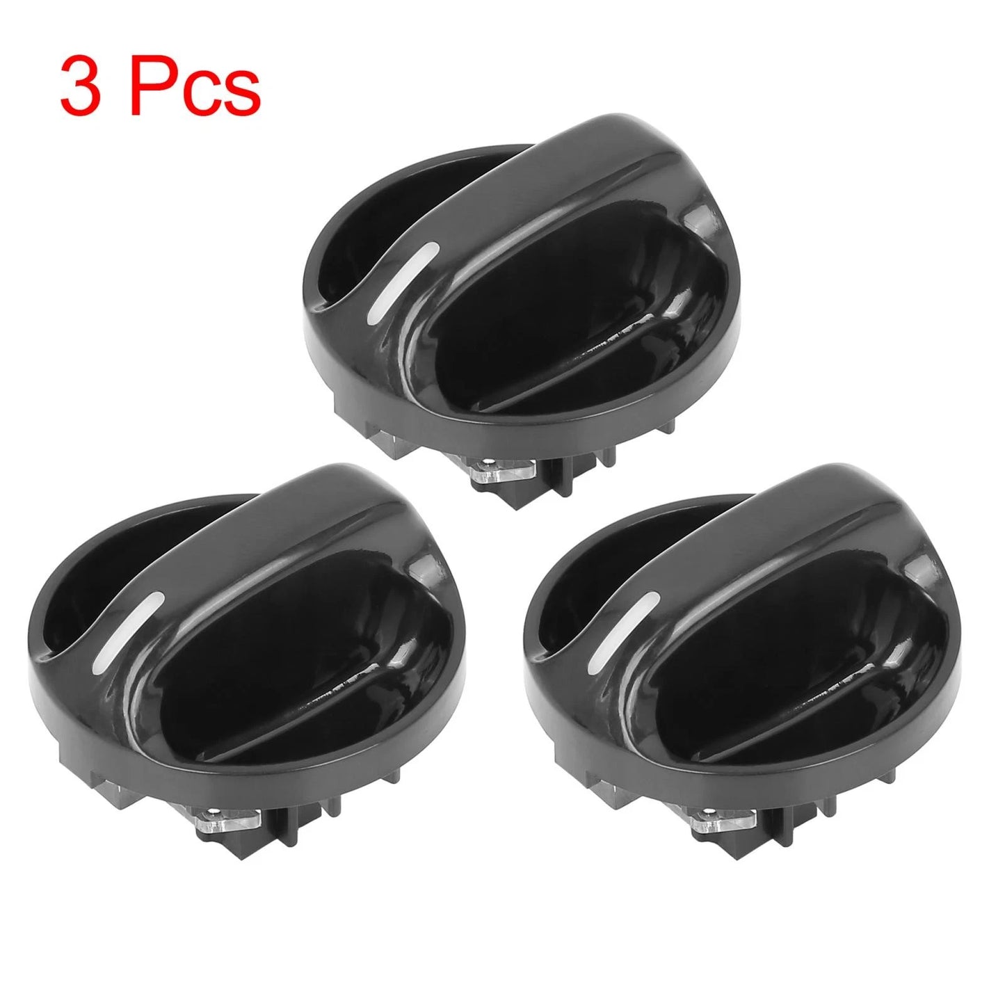 3 x AC Climate Control Knobs for Toyota Tundra (2000-2006)