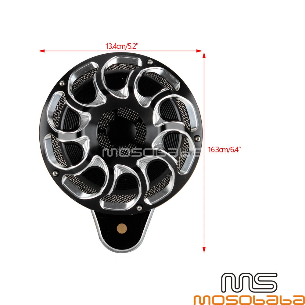 Horn Cover for Harley Touring Big Twin, Iron XL883N (1991-2017)