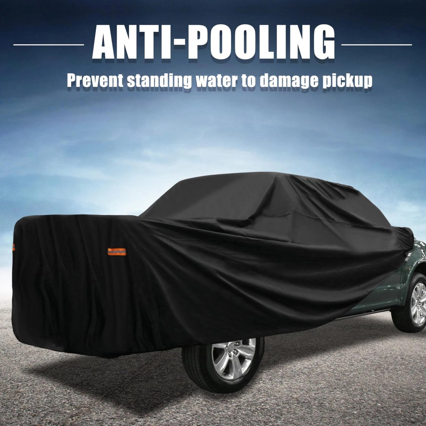 Waterproof Pickup Truck Cover for Toyota Tacoma Crew Cab 2005-2021