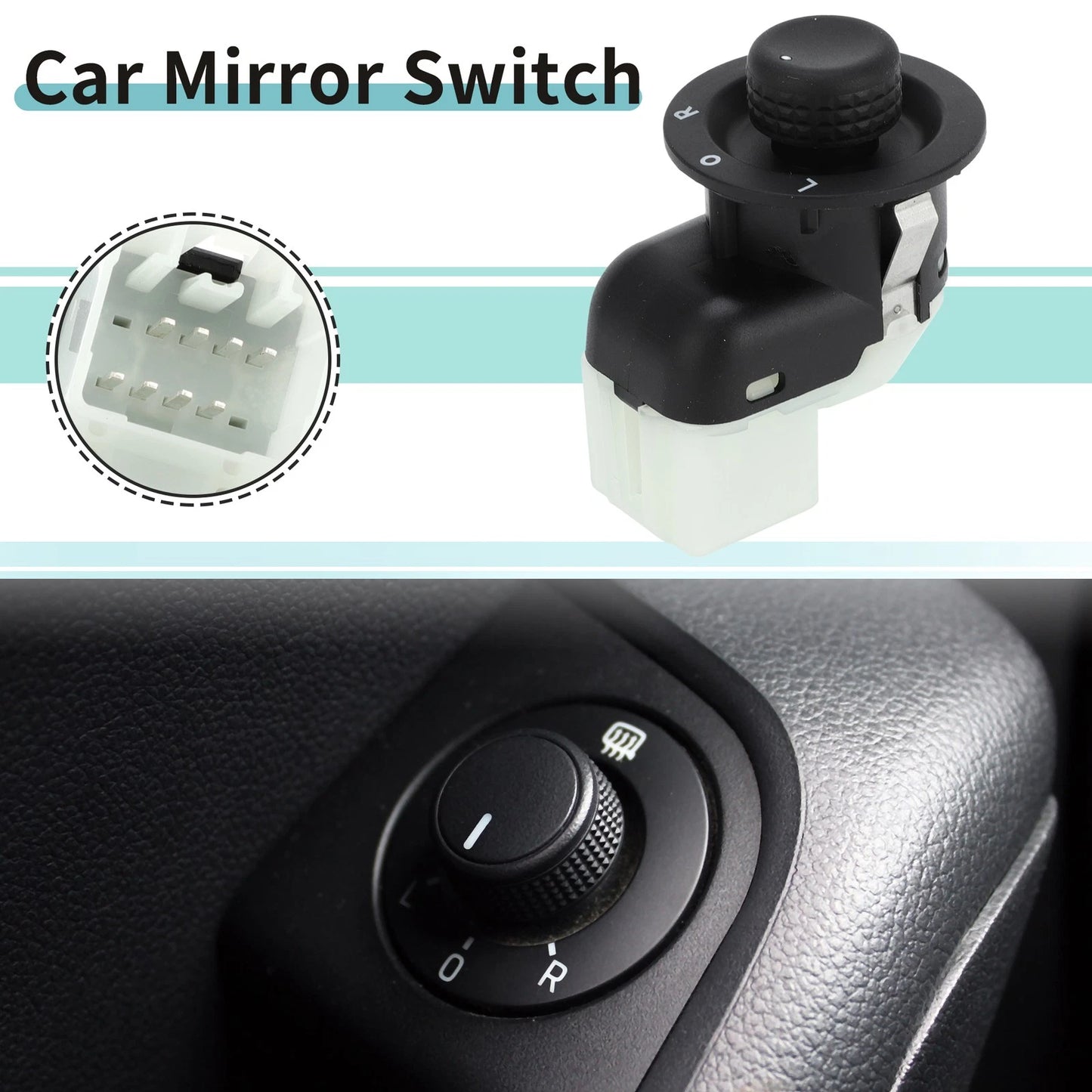 Mirror Switch for Chrysler 300, Dodge Challenger, Jeep (2005-2010)