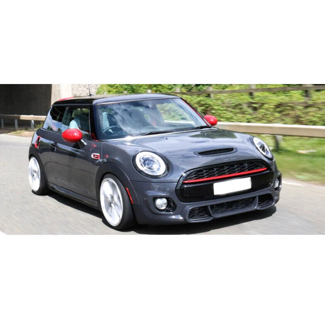 Headlight Trim Rings for 2014-2018 Mini Cooper F55 F56 F57 - Black (2014-2018)