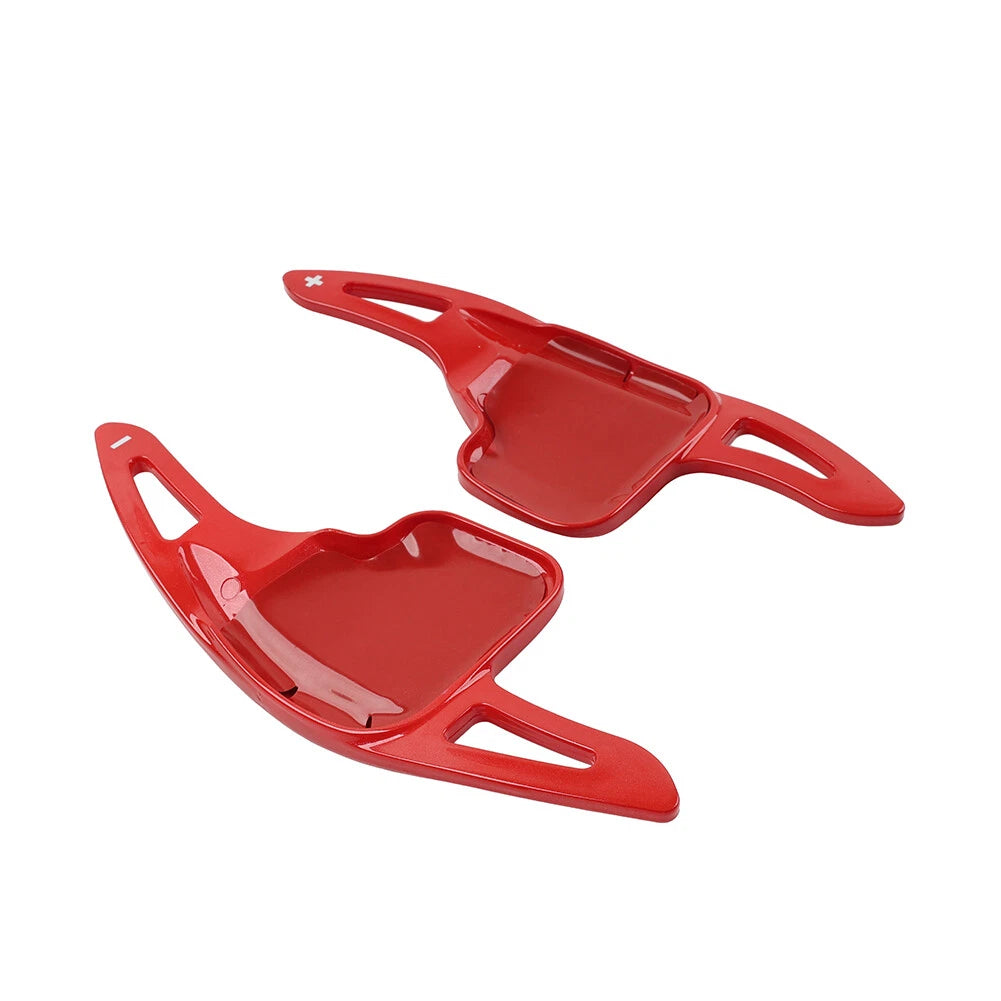 Red Steering Wheel Paddle Shifter Extensions for BMW 1 2 3 4 5 6 7 X1 X3