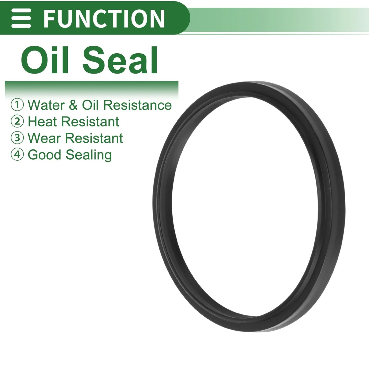 Oil Seal / 65x73x5mm / Rotary shaft seal NBR Black 5 Pcs for Make Model