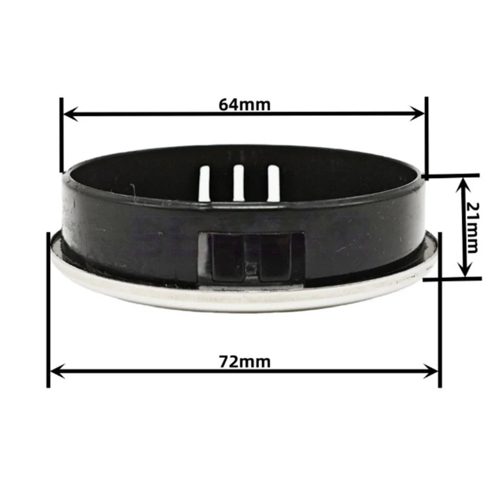 Glossy Stainless Steel Steering Wheel Knob Cover for Boats
