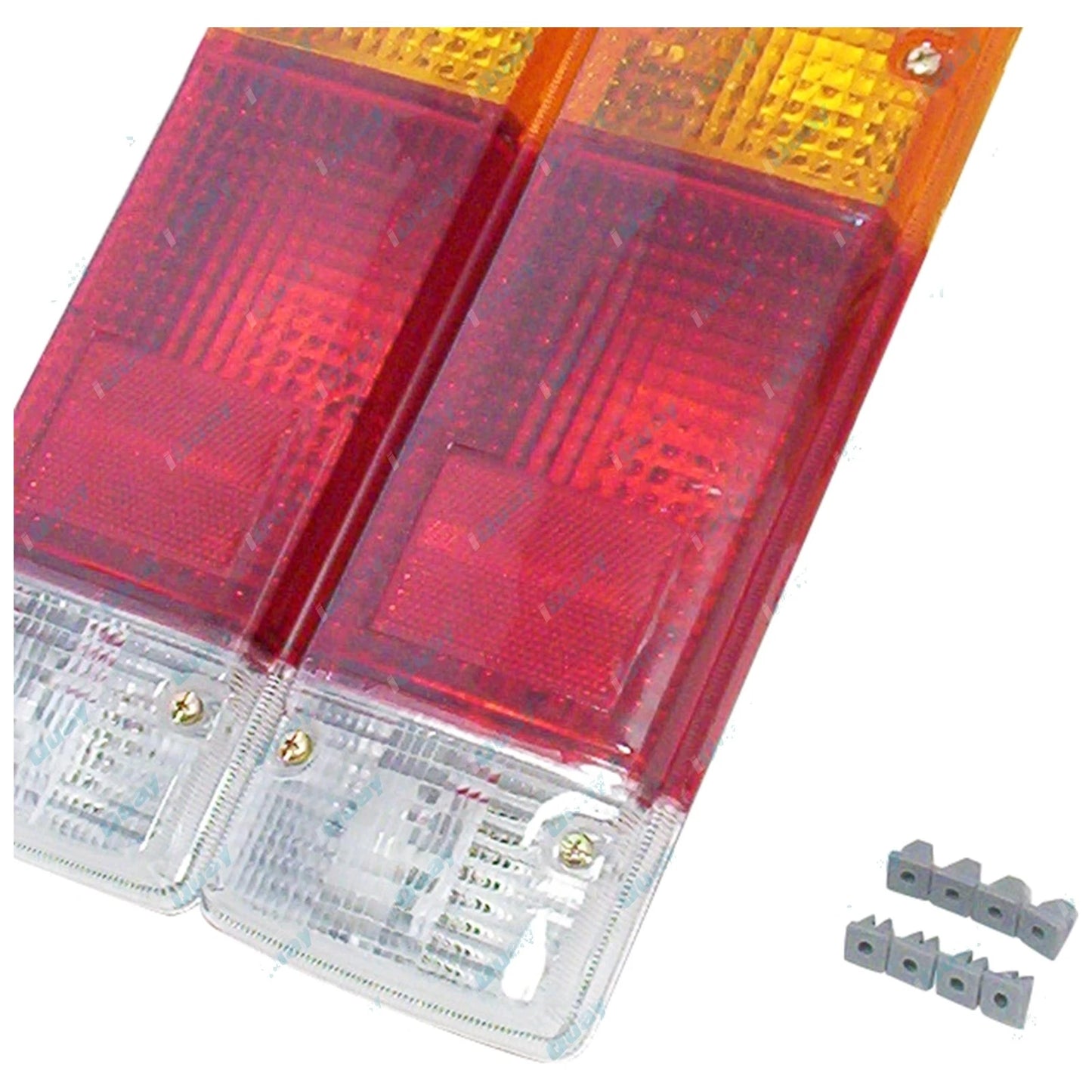LH & RH Taillights for Toyota Landcruiser 70 75 Series 4WD Ute (1985-1999)