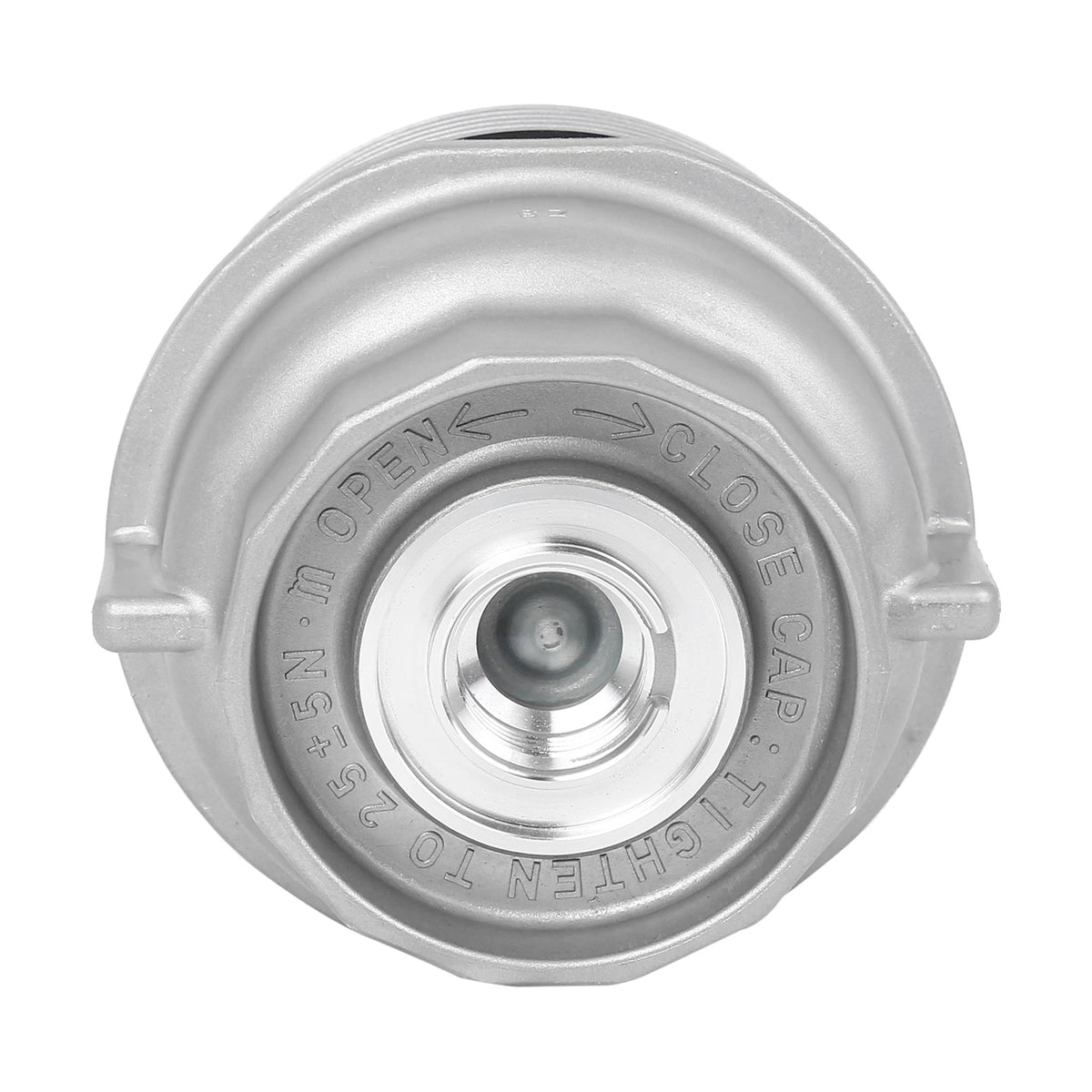 Silver Tone Oil Filter Cap Cover for Lexus Toyota (2001-2023)
