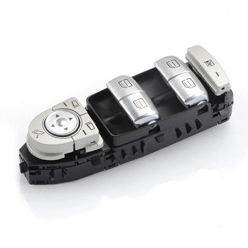 Power Window Switch Black(White Light) for Mercedes W213 E-Class (2016–2023)