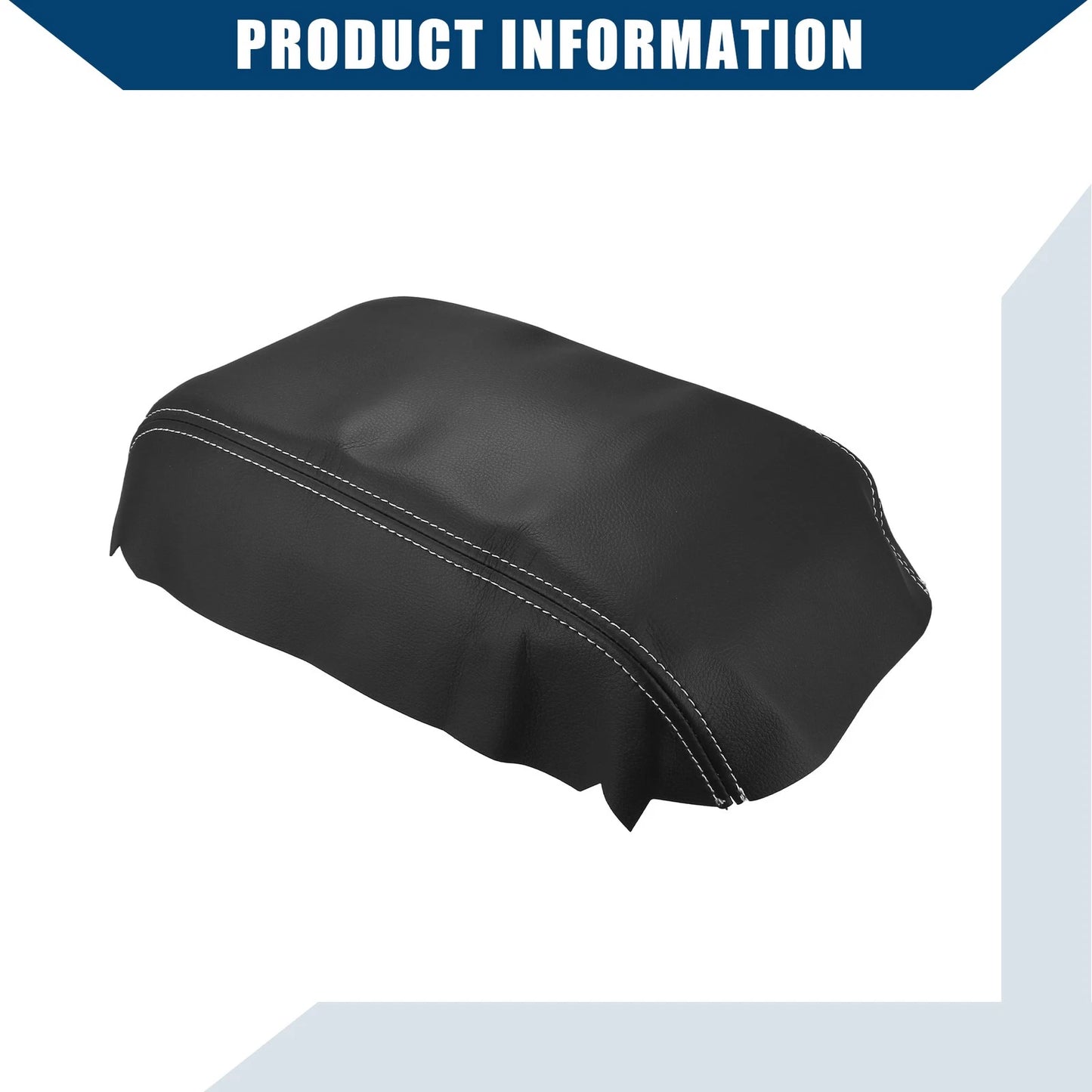 Center Console Armrest Covers for Nissan Pathfinder (2005-2012) Black Gray