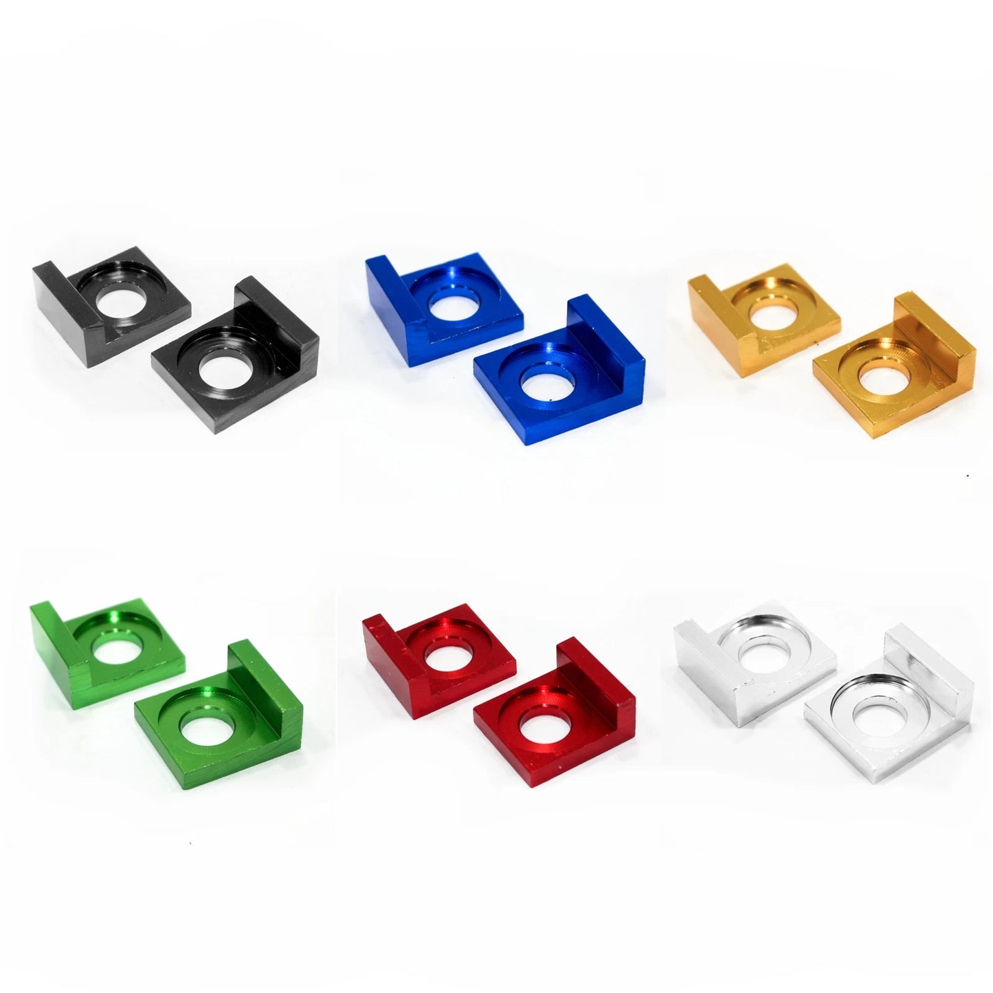 12mm Alloy Chain Adjuster Block Tensioner for 110 125cc PIT Quad Dirt Bike ATV