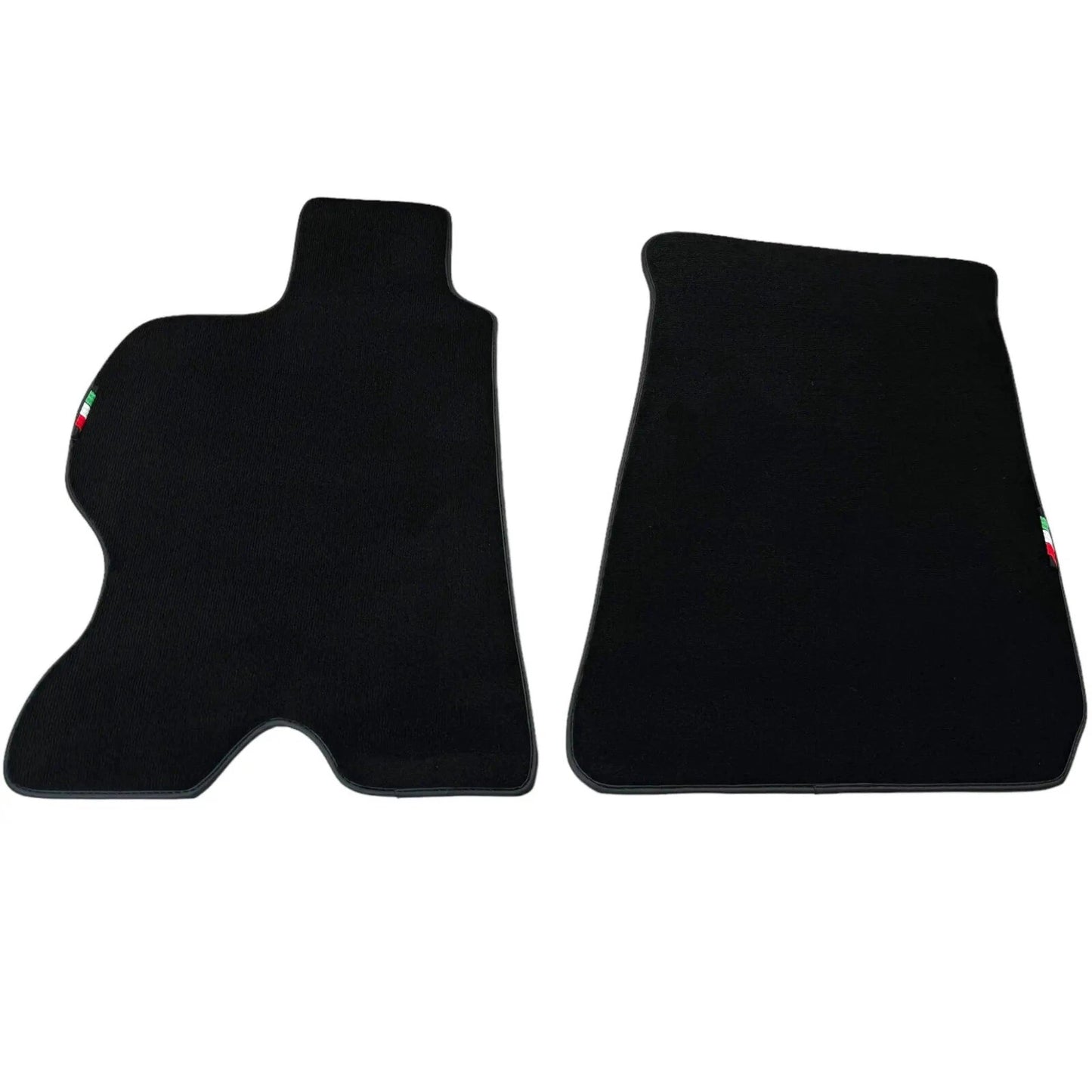 AutoWin Black Floor Mats for Ferrari FF (2011-2016) Italian Edition