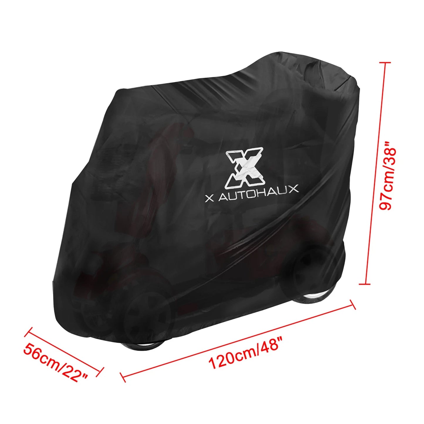 Cover / 120x56x97cm 190T / Motorcycle Scooter Cover for Universal