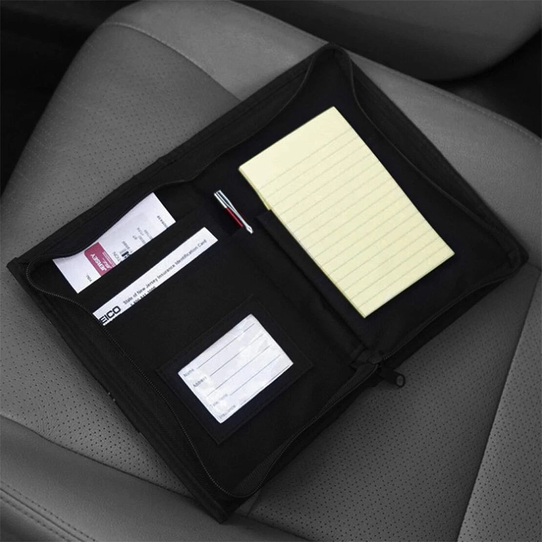 Glove Box Organizer Storage Holder for Universal Car Documents