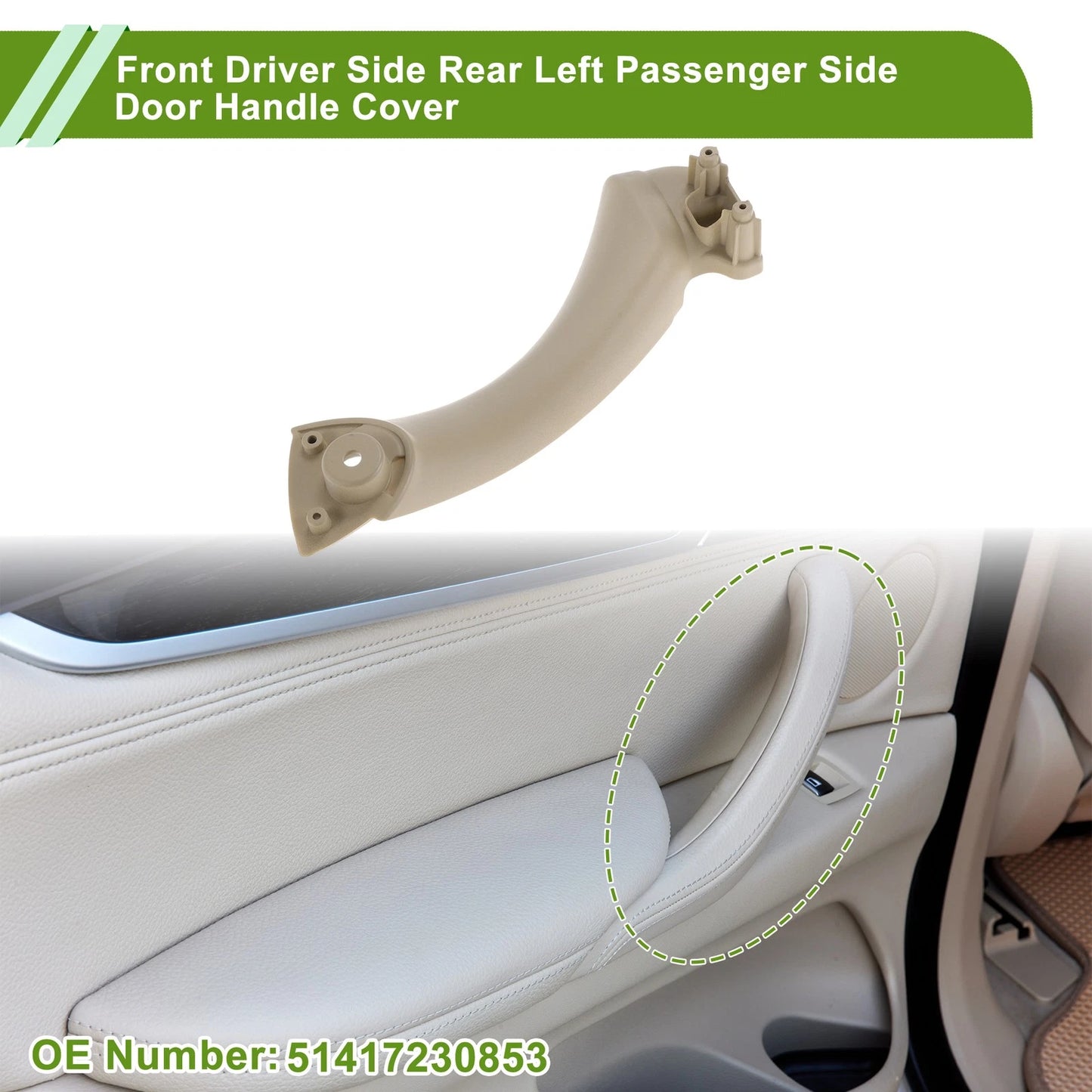 Door Handle Pull Trim Cover for BMW E90 (2004-2012)