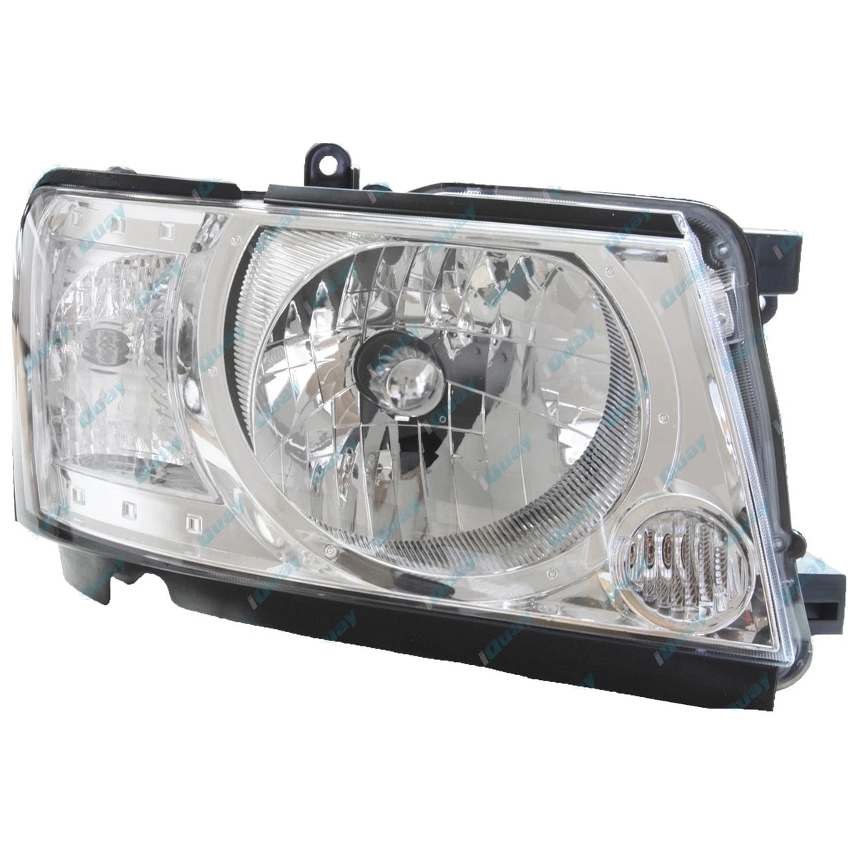 LH+RH Replacement Headlights Pair for Nissan Patrol GU 4 2004-On Left Right