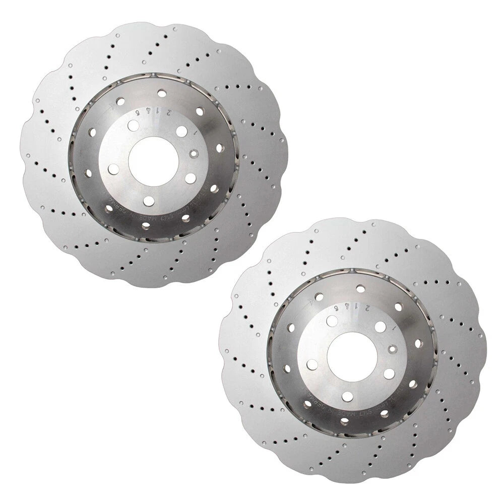 Front Disc Brake Rotors for Audi RS7 (2014–2016)
