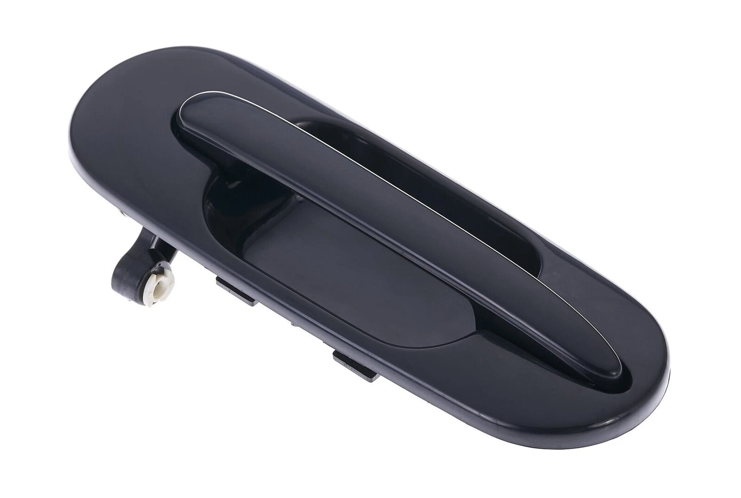 Smooth Black Rear Left Outer Door Handle for Honda CR-V (1997-2001)