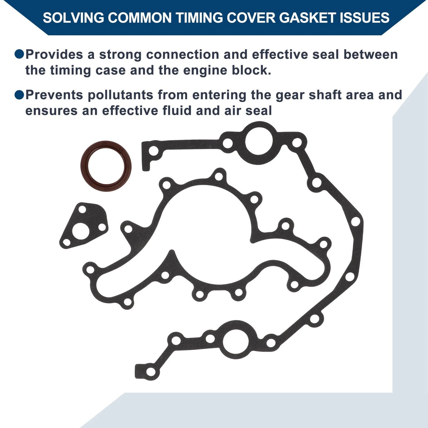Engine Timing Cover Gasket Set for Ford Ranger (1990-2000)
