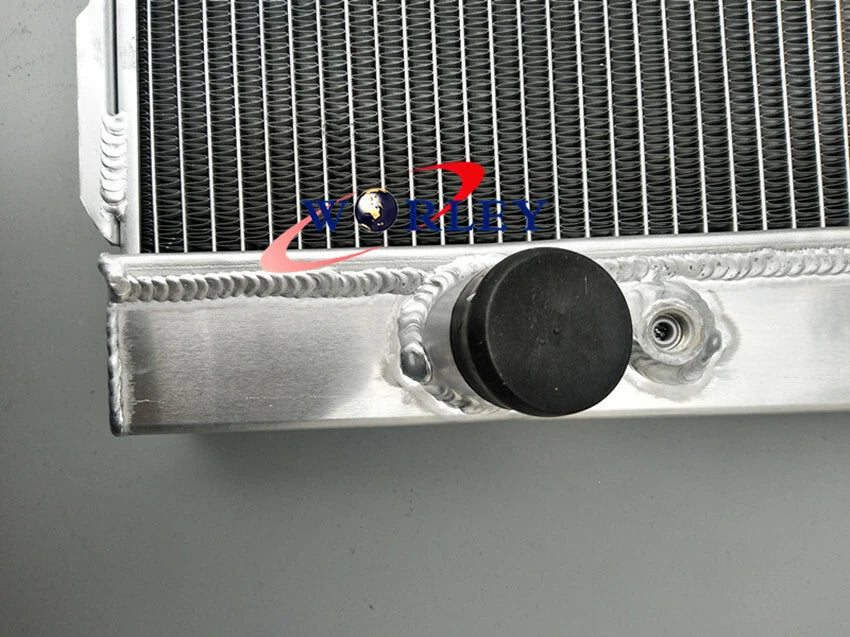 Aluminum Radiator + 2 Fans for Holden Commodore VB VC VH VK V6 (78-86)