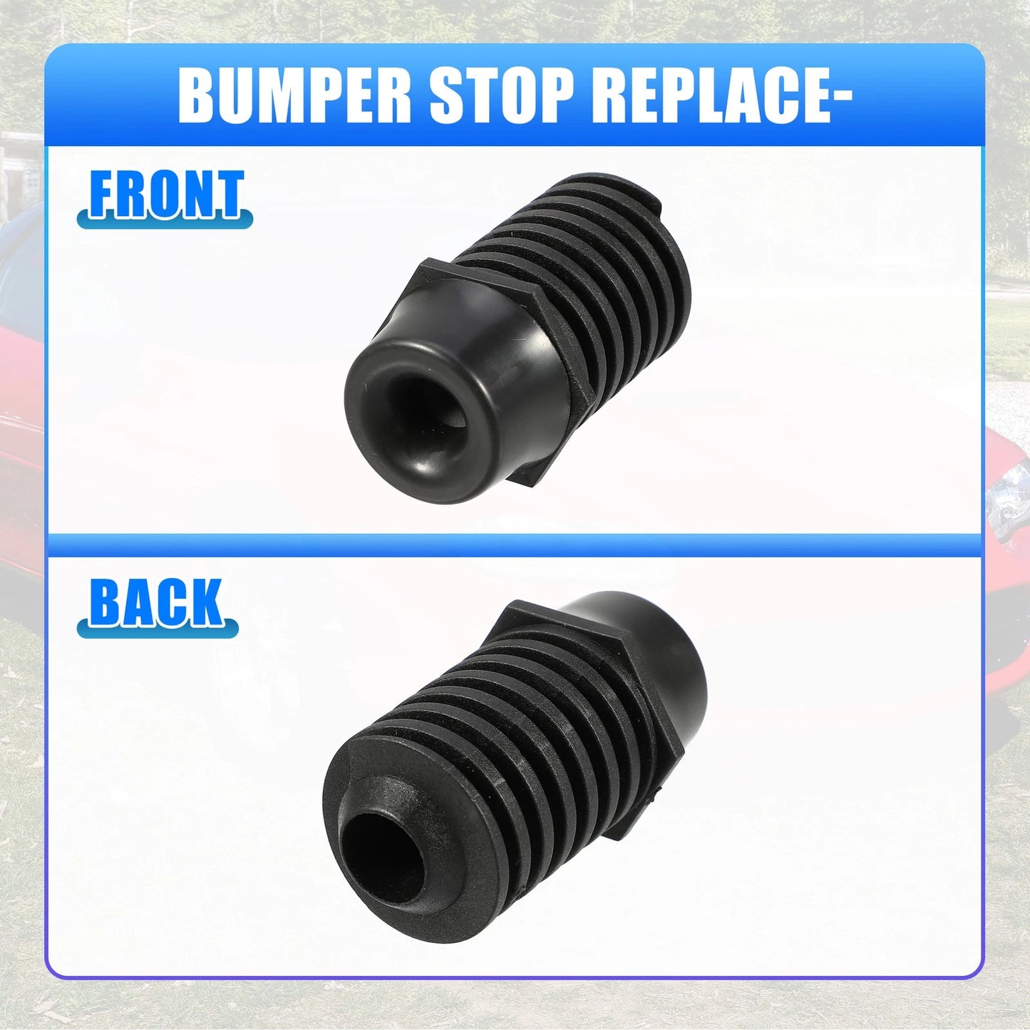 Rear Hood Adjust Bumper Stop Rubber Cap for Chevrolet Camaro