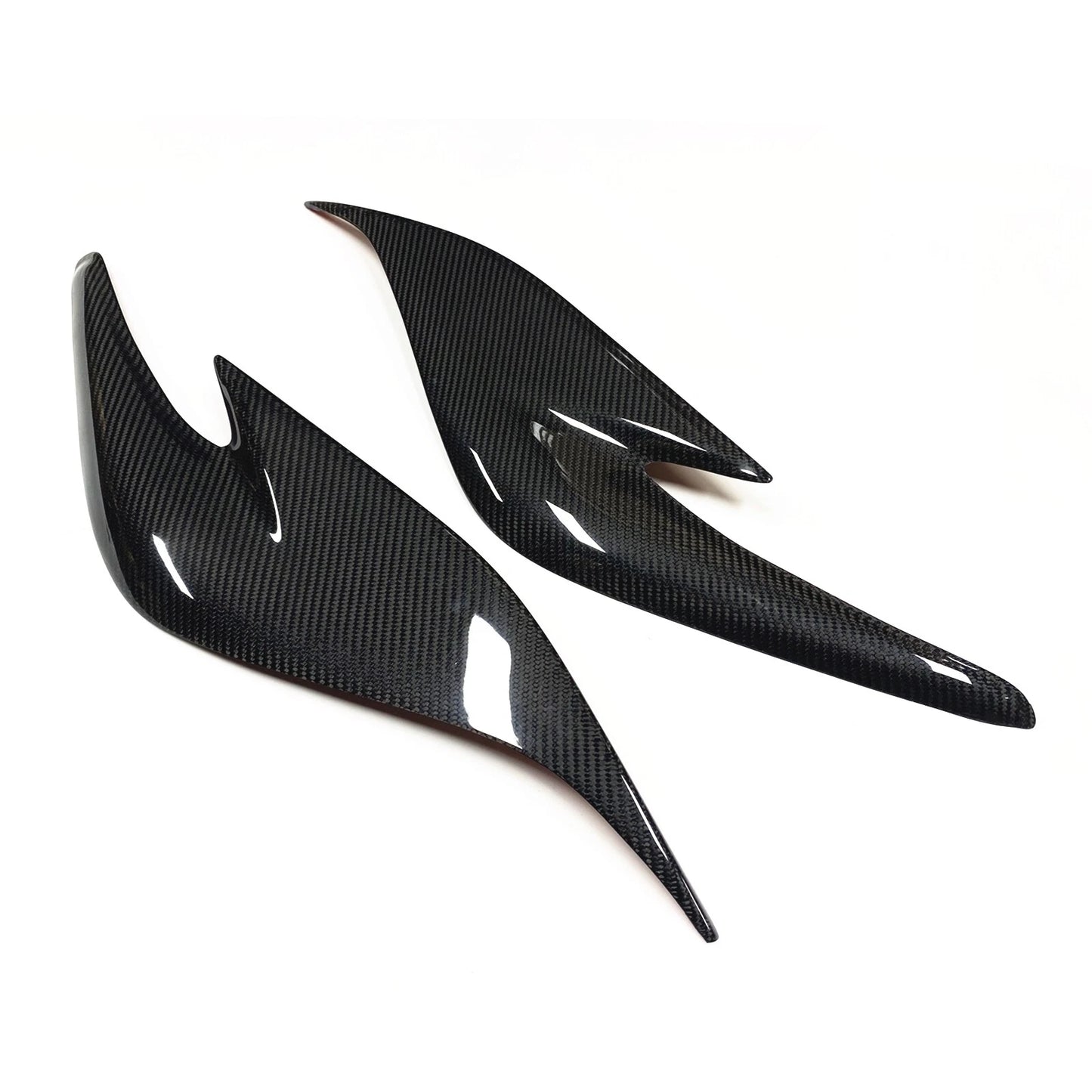 Carbon Fiber Headlight Eyelid Covers for Toyota Prius ZVW30 (2012-2015)
