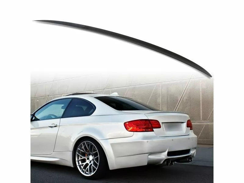 Boot Spoiler for BMW E92 Coupe 2005-2012 M3 Style 4D Carbon Fiber Look