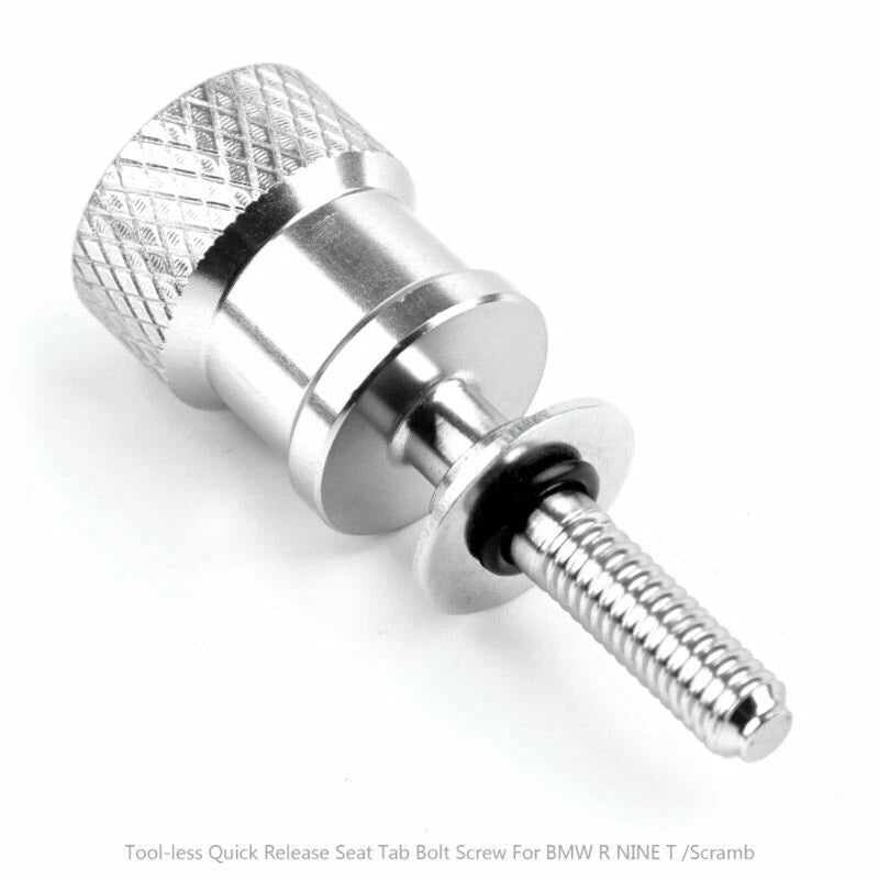 Rear Seat Bolt Silver for BMW R Nine T/Scrambler/Pure (2014-2023)