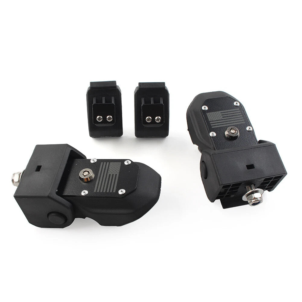 Hood Latch Lock Catch Pair for Jeep Wrangler JL (2018-2023)