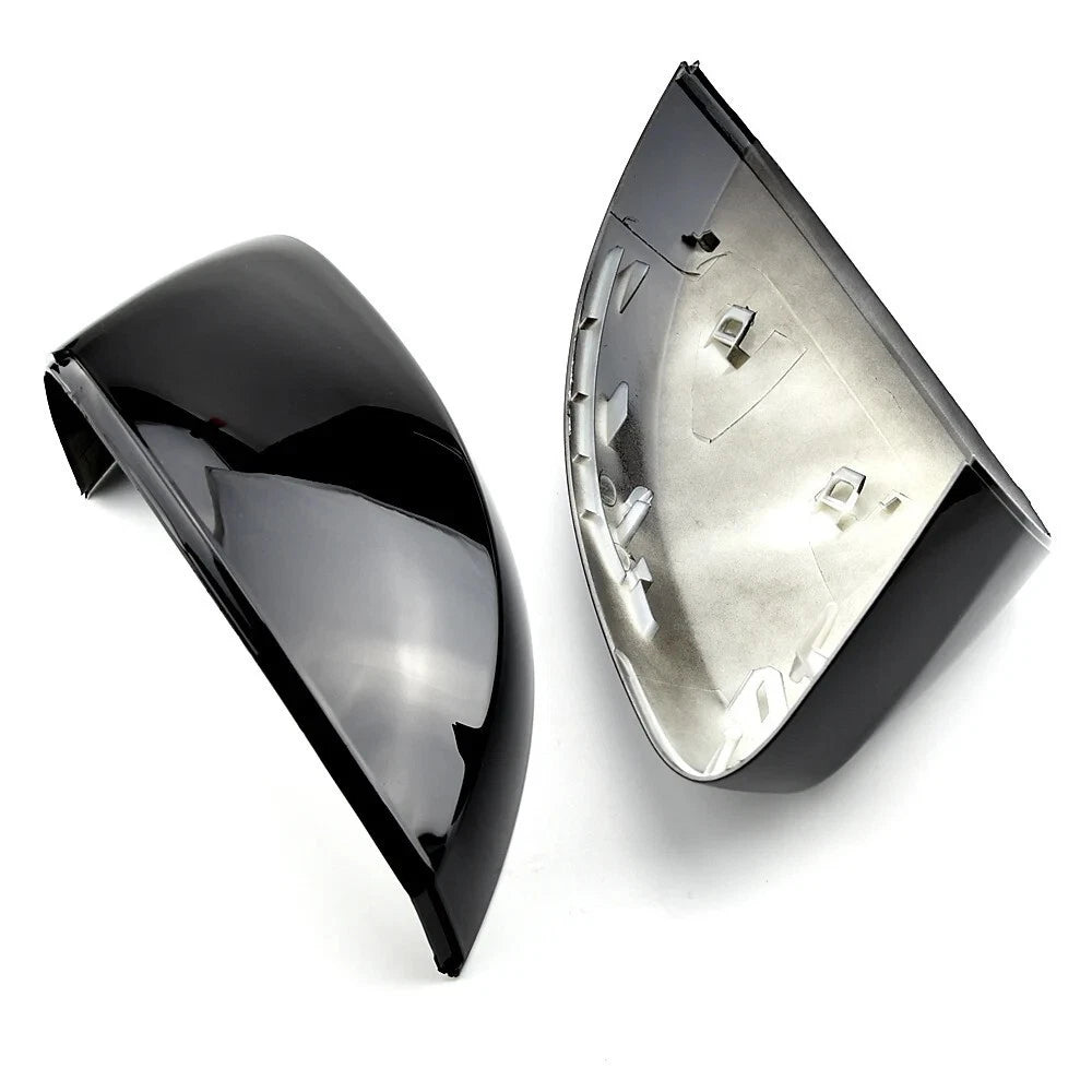 Pair Side Wing Mirror Caps Covers for Audi A3/S3 8V Lane Assist (2015-2021)