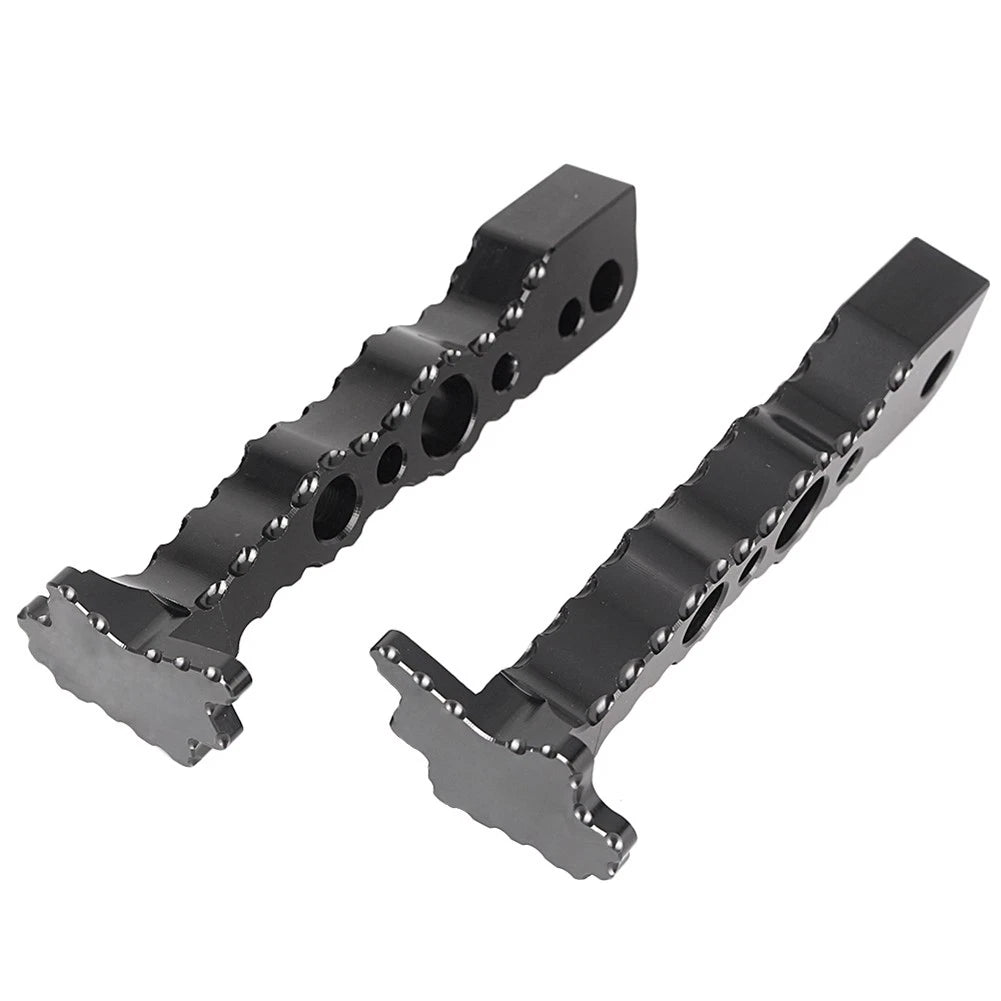 Rear Passenger Foot Pegs for Suzuki Hayabusa GSXR 1300 (2008-2017) Black