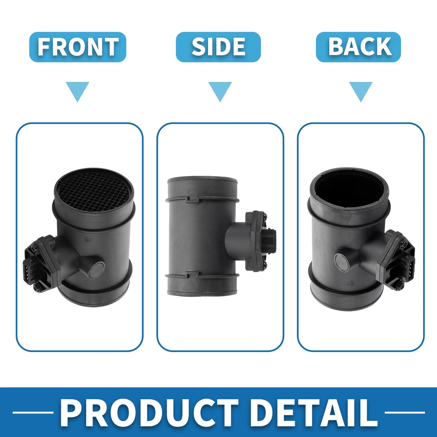 MAF Mass Air Flow Sensor Assembly for Dodge Chrysler (No. 4612698)