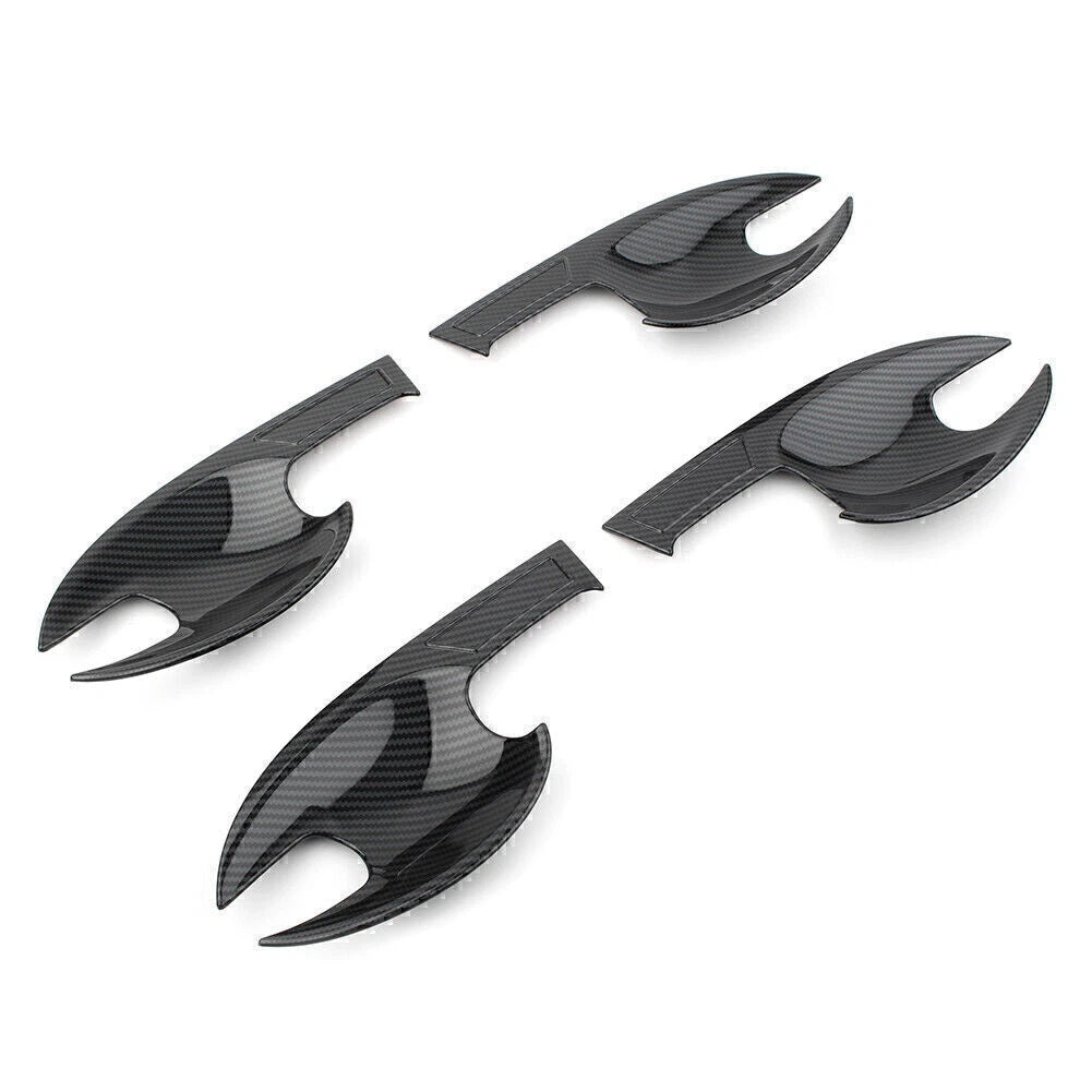 Carbon Fiber Inner Door Handle Bowl Cover Trim for Mazda CX-5 (2017-2020)