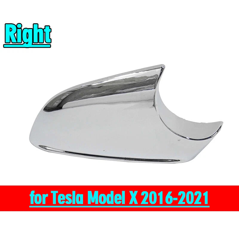 Chrome Cover Right Exterior Rear View Mirror for Tesla Model X (2016–2021)